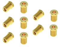 10x Końcówka dociskająca baryłkę - pierścień zacinający rury 10mm, M14x1