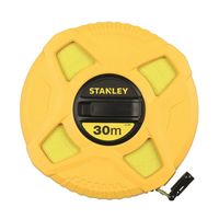 STANLEY MIARA TAŚMA Z WŁÓKNA SZKLANEGO OBUDOWA ZAMKNIĘTA 30m FATMAX 34-297