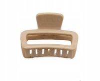 Spinka klamra plastikowa prostokątna średnia beżowy 4,5cm