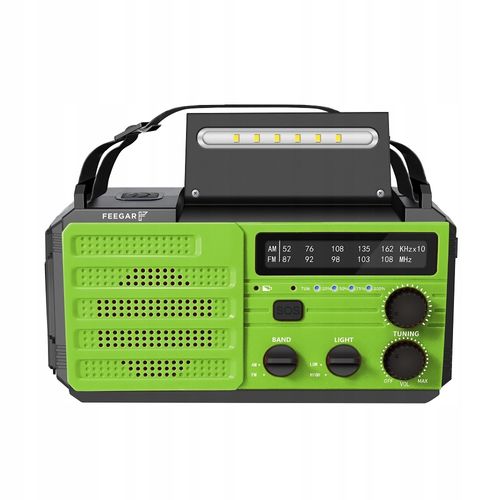 Feegar Oze Radio Solar Powerbank 8000Mah Latarka na Arena.pl