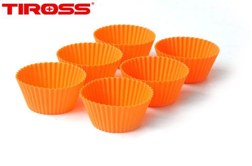 SILIKONOWE FOREMKI DO MUFFINEK x6 [TS-399] na Arena.pl