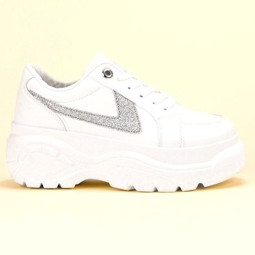 Białe Sneakersy Na Platformie r.40 na Arena.pl