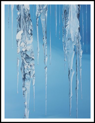 Plakat 75x100cm Kryształowe Sople na Arena.pl