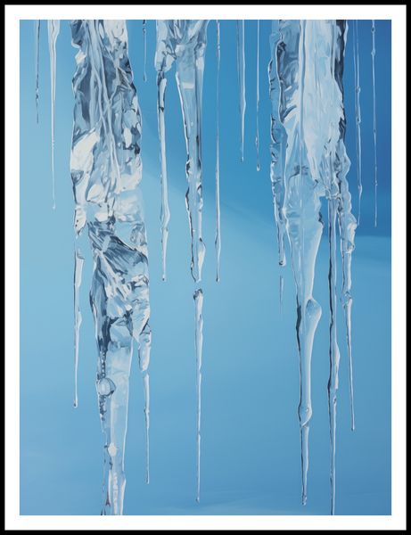 Plakat 75x100cm Kryształowe Sople zdjęcie 3