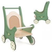 CLASSIC WORLD Drewniany Wózek Vintage dla Lalek
