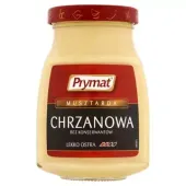 PRYMAT MUSZTARDA CHRZANOWA 185G