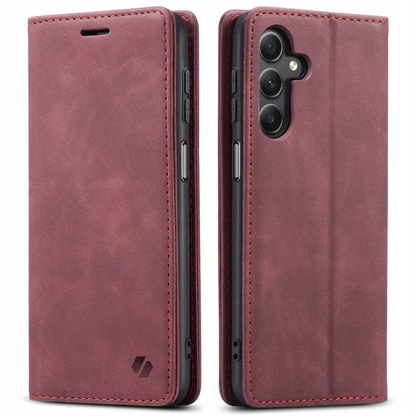 Spacecase Wallet Galaxy A24 Red zdjęcie 3