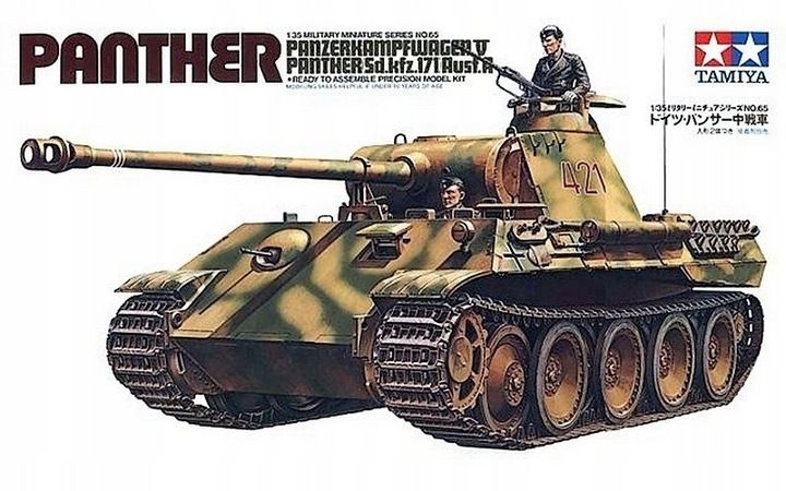 1:35 Tamiya 35065 German Panther Ausf A Pantera zdjęcie 1