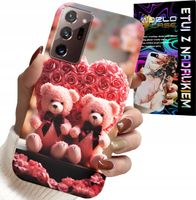 ETUI DO SAMSUNG NOTE 20 ULTRA - RODZINKA RÓŻANYCH MISIÓW SERCE + FOLIA