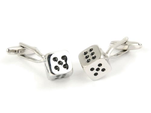 Spinki do mankietów - kości na Arena.pl