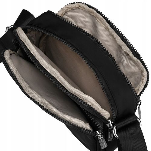 Torebka damska PETERSON listonoszka klasyczna kieszenie długi pasek torba na Arena.pl