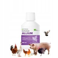SUPLEXAN ALLIUM 100ml czosnek w płynie dla drobiu trzody wspomaga odporność