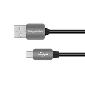 Kabel USB - Micro USB 1,8m Kruger&Matz KM0331