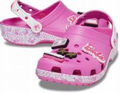 Damskie Buty Chodaki Klapki Crocs Classic Barbie 208817 Clog 38-39