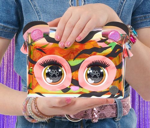 PURSE PETS PURRISMA ZEBRA TOREBKA INTERAKTYWNA Z OCZAMI I DŹWIĘKIEM na Arena.pl