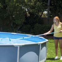 zestaw do czyszczenia basenu odkurzacz- kij,siatka,odkurzacz intex 28002