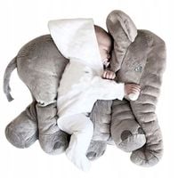 PLUSZOWY SŁOŃ PODUSZKA DUŻY PLUSZAK MIŚ XXL 70cm