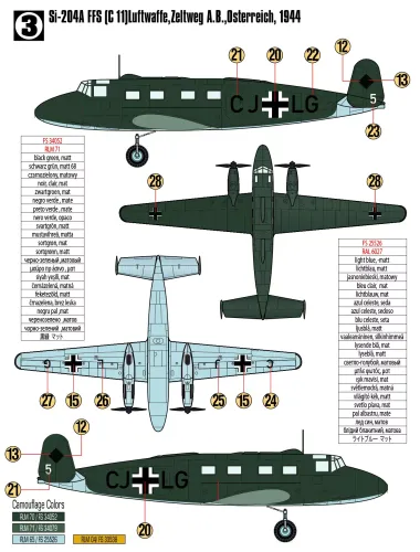 Si-204A Passagierflugzeug, F-15, 1:72 na Arena.pl