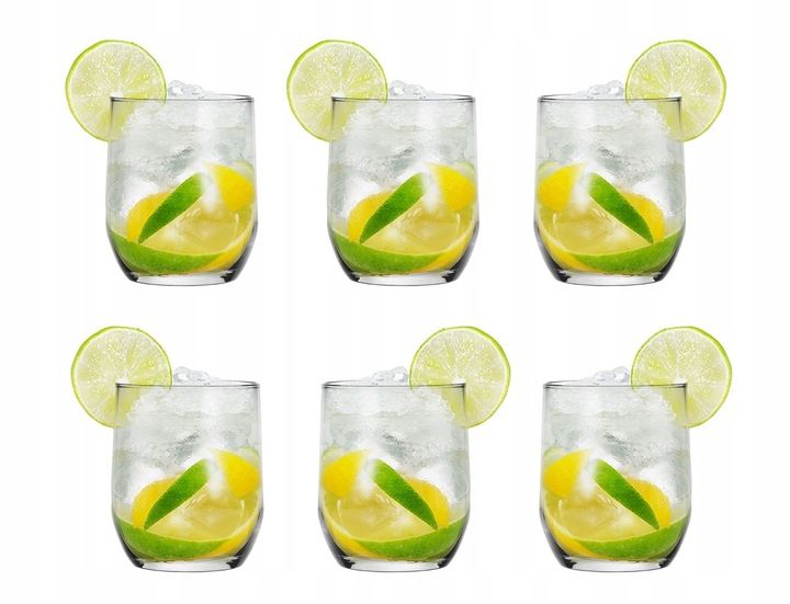 6x SZKLANKA DO DRINKÓW SOKÓW WODY 280ml zdjęcie 8