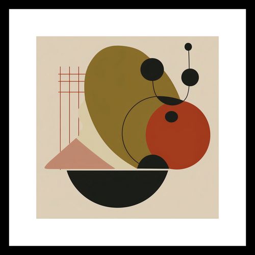 Plakat 30x30cm Geometryczny Balans na Arena.pl