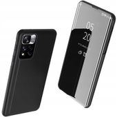 clear view case futerał etui z klapką realme 9 pro czarny