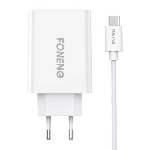 Ładowarka sieciowa Foneng EU43 10.5W, 1x USB + Kabel USB C na Arena.pl