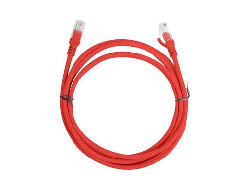 LANBERG PATCHCORD KAT.6 2M CZERWONY FLUKE PASSED LANBERG na Arena.pl