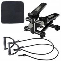 STEPPER PROSTY DO ĆWICZEŃ FITNESS AEROBIKU STEPER Z LINKAMI LICZNIKIEM MATĄ