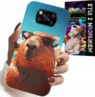 ETUI DO XIAOMI POCO X3 - SŁODKA KAPIBARA, CAPIBARA CASE + SZKŁO
