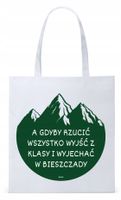 Dzień Nauczyciela Prezent Torba Eco Biała Shopper Z Nadrukiem Ze Zdjęciem