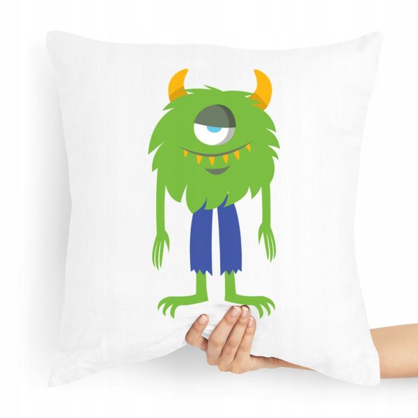 Poduszka Prezent Dla Córki Syna Dziecka Yeti Z Nadrukiem Ze Zdjęciem zdjęcie 1