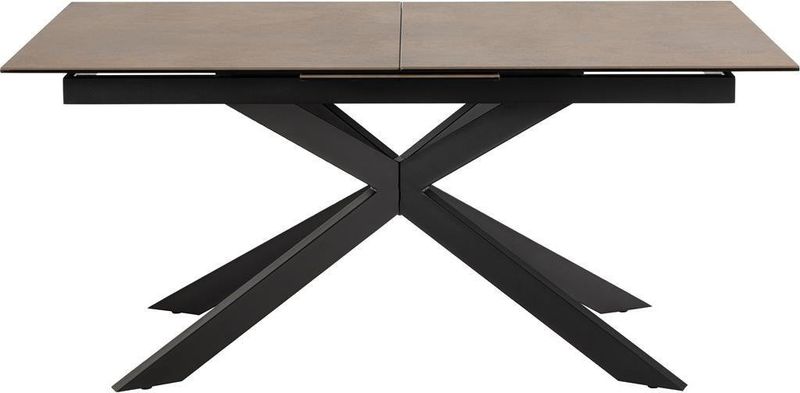 Stół Irwine 168/210x90cm brązowy/czarny zdjęcie 4
