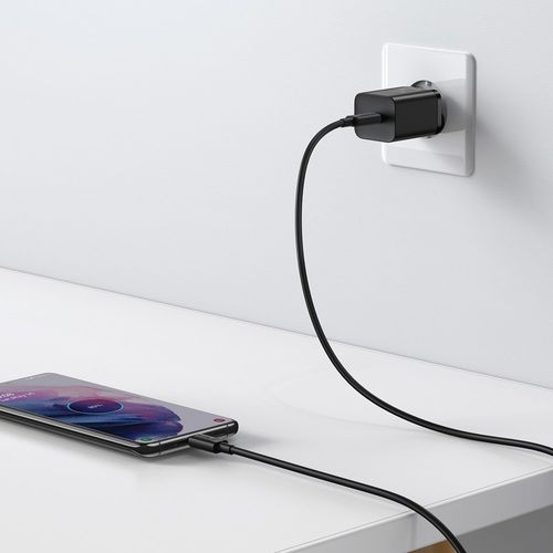 Super szybka ładowarka USB-C 25W Power Delivery Quick Charge - czarny na Arena.pl