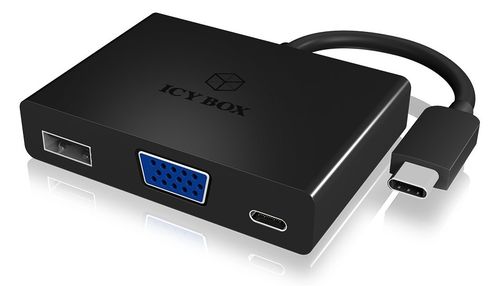 IcyBox IB-DK4032-CPD USB,HDMI,TYPE-C na Arena.pl