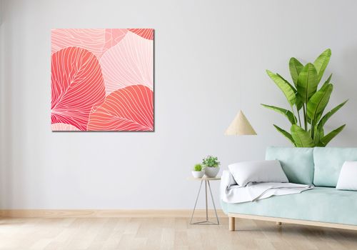 Obraz 90x90cm Koralowy Ogród na Arena.pl