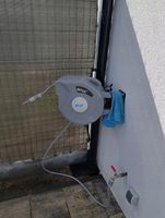 Wąż Ogrodowy 30m + Bęben Ścienny – Automatyczne Zwijanie 180°