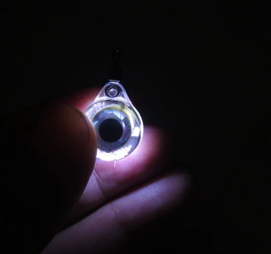 Lampka LED Wędkarska ŻYŁKĘ ZESTAW Oko Grunt Spławik DOŚWIETLENIE zdjęcie 12