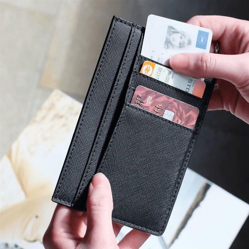 Etui na karty Stackers czarne na Arena.pl