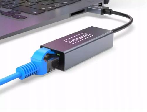 Przejściówka Adapter Karta Sieciowa USB 3.0 Ethernet RJ45 do laptopa LAN na Arena.pl