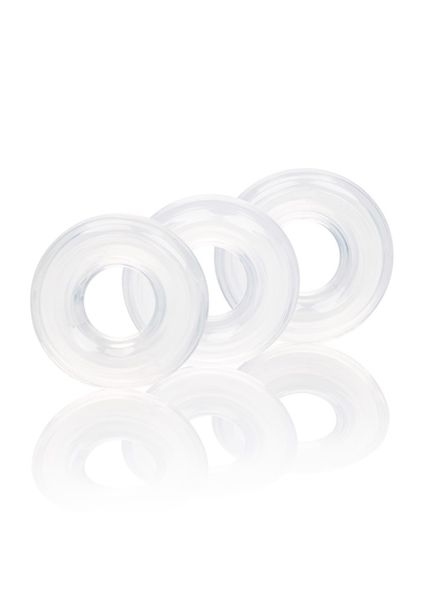 3 Stacker Rings Transparent zdjęcie 1