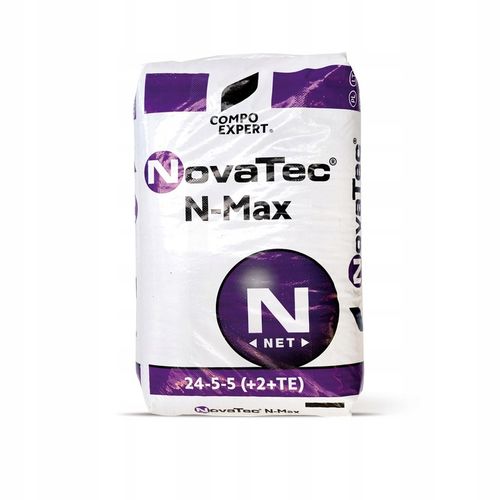 Compo Expert Novatec N-max 25kg Nawóz do Trawy Szybki Wzrost 24-5-5 na Arena.pl