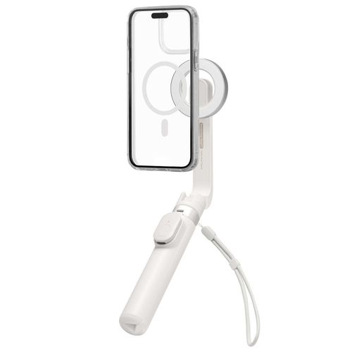 spigen s571w magsafe bluetooth selfie stick tripod dune beige na Arena.pl
