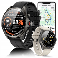 Smartwatch Męski Zegarek Menu PL GPS Amoled Rozmowy Wodoodpony 5ATM 670mAh