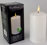 Wkład świeca LED biała 16cm