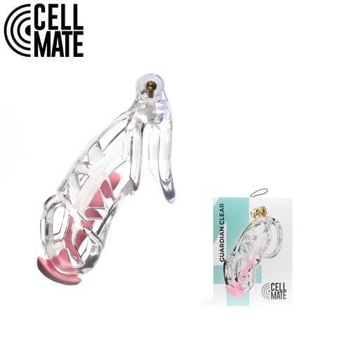 pas cnoty guardian chastity cage clear size 4 cellmate na Arena.pl