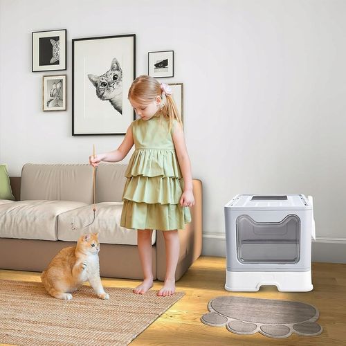 Duża Kuweta dla KOTA Zamknięta Kryta Zamykana z Szufladą z Łopatką XXL na Arena.pl