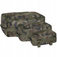 2X ORGANIZER PODRÓŻNY 3 SZT HELIKON PAKCELL SET WZ.93 PL WOODLAND