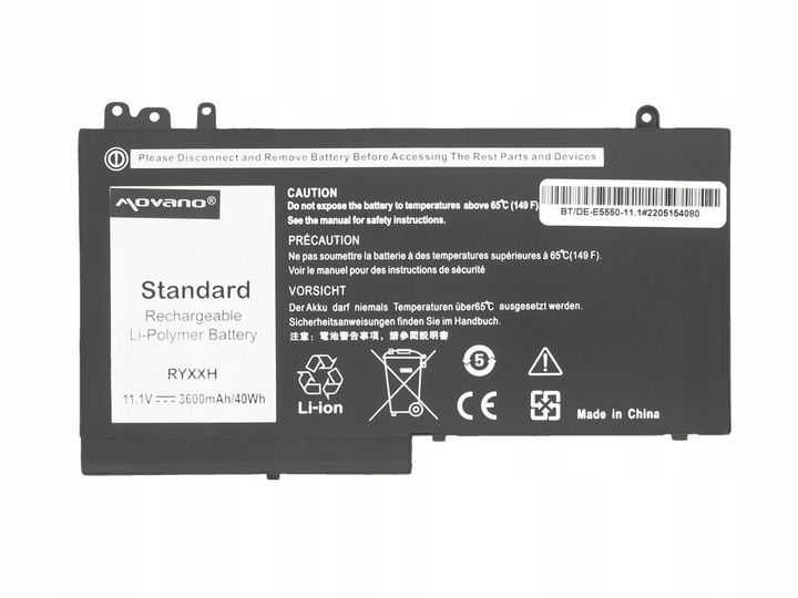 Bateria WYJC2 do Dell Latitude E5450 E5550 - 11.1v zdjęcie 8