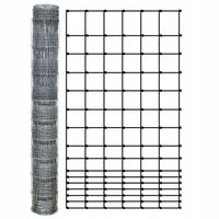 SIATKA LEŚNA 160/16/15 G6 - rolka 50m OCYNKOWANA do pola sady lasy budowa