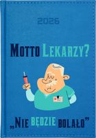 KALENDARZ A5 2026 DZIENNY terminarz z nadrukiem DLA LEKARZA PREZENT
